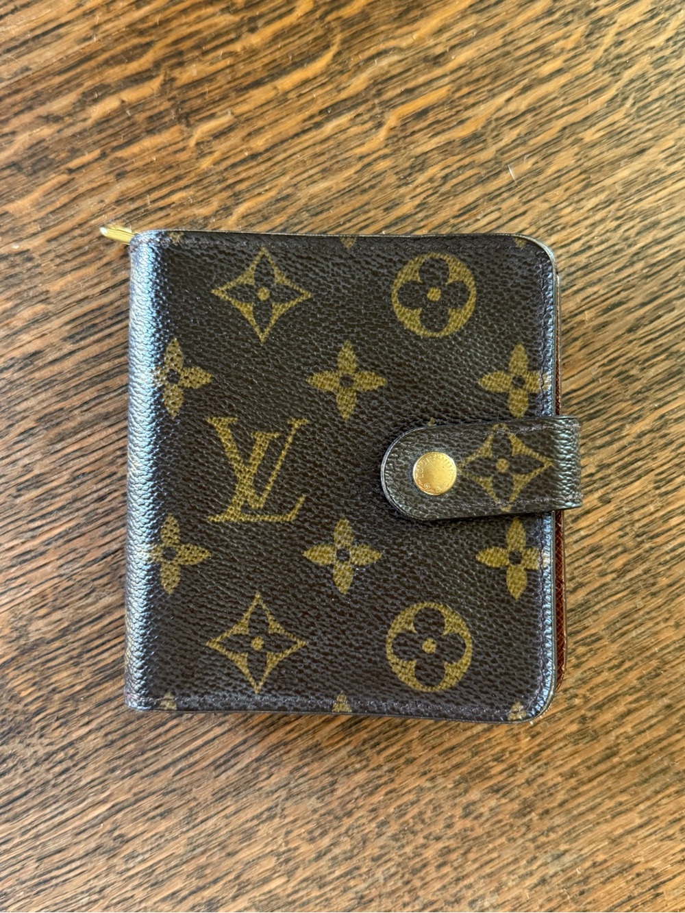 Louis Vuitton Monogram Compact Zip Wallet